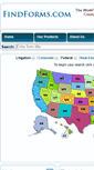 Mobile Screenshot of findforms.uscourtforms.com